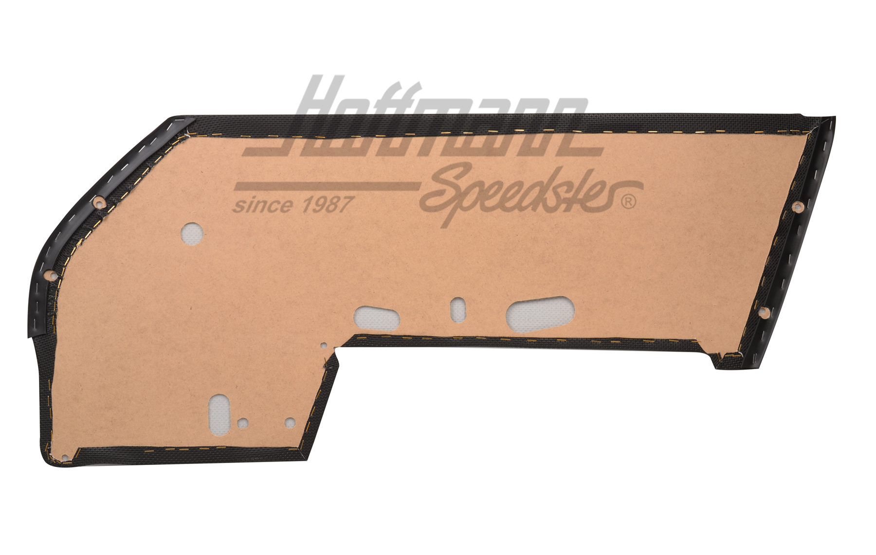 Door panel, 911, 69-73, black, left                                                                 