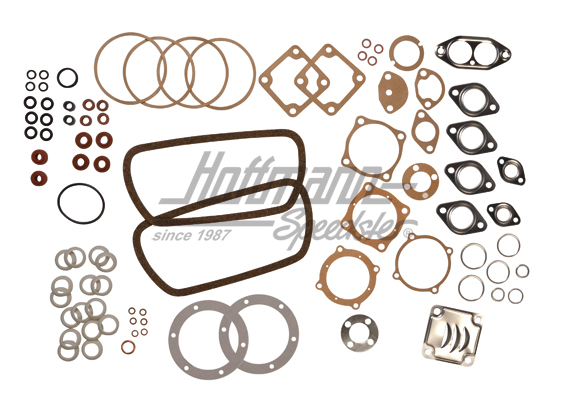 Engine gasket set, standard, 13-1600 ccm, GERMANY | 111 198 007 AF | 010-1011-05