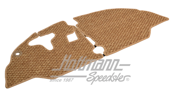 Floor mat, coco, .55-.59, beige/light brown | ZVW 2BUS TN | 098-0040-04