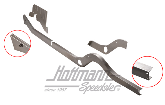 Repair panel, side member, complete, left                                                           