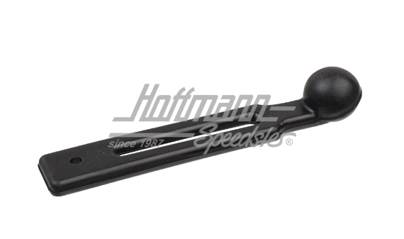 Rear-bench fastener, Karmann Ghia, black | 141 885 585 BK | 066-1250