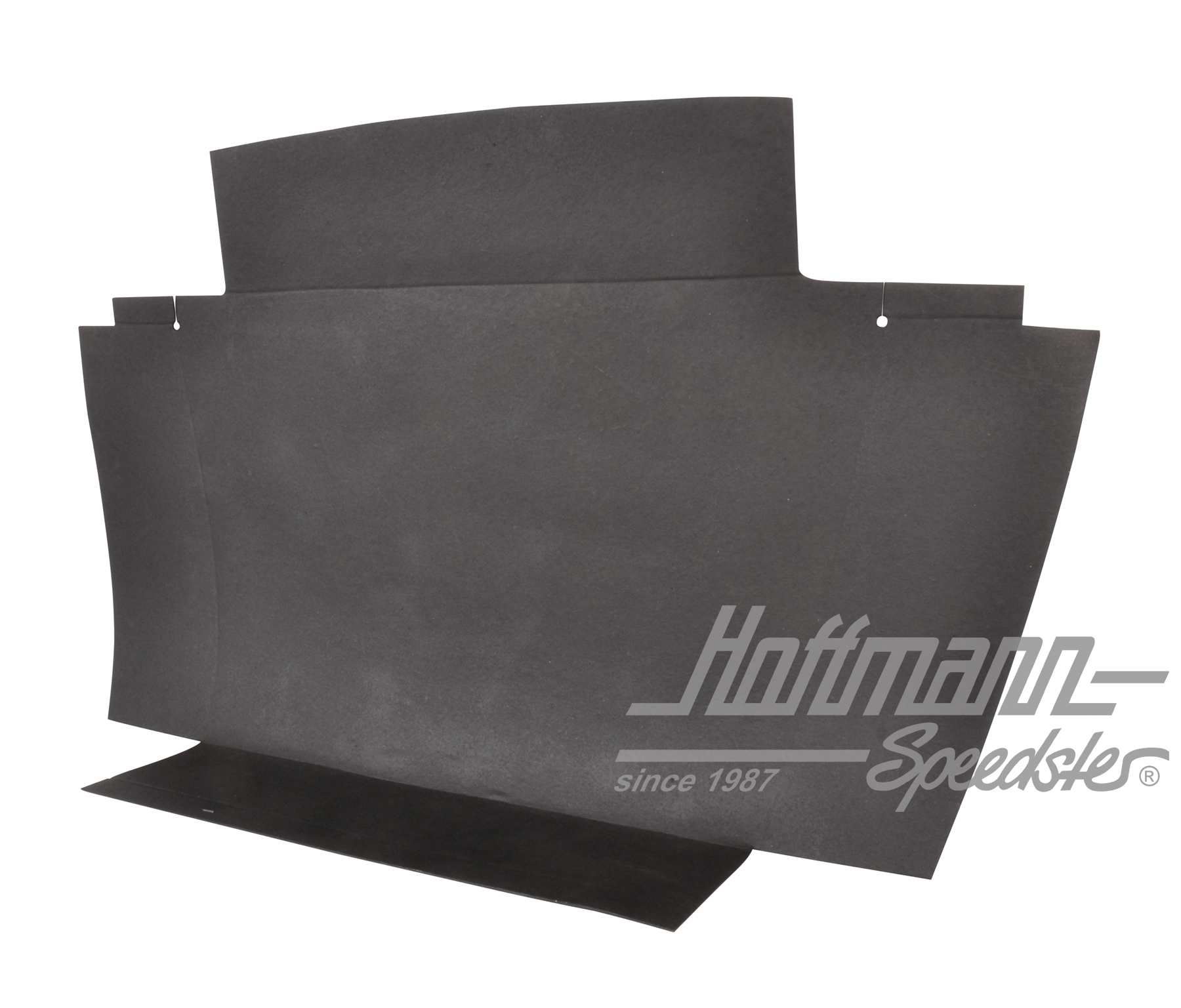 Front trunk liner cardboard, Karmann Ghia, 8.60-7.67                                                