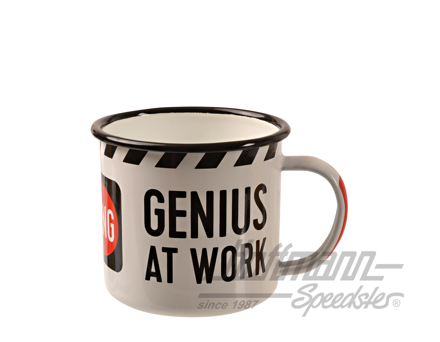 Metal mug, Genius At Work | 43202 | 021-2254-30