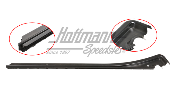 Guide rail, sliding door, upper, right | 251 809 902 | 390-0205-02