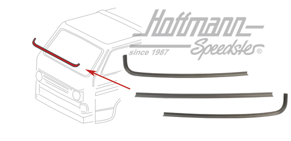 Repair panel, windshield frame, lower | 251 805 035 A | 390-0007