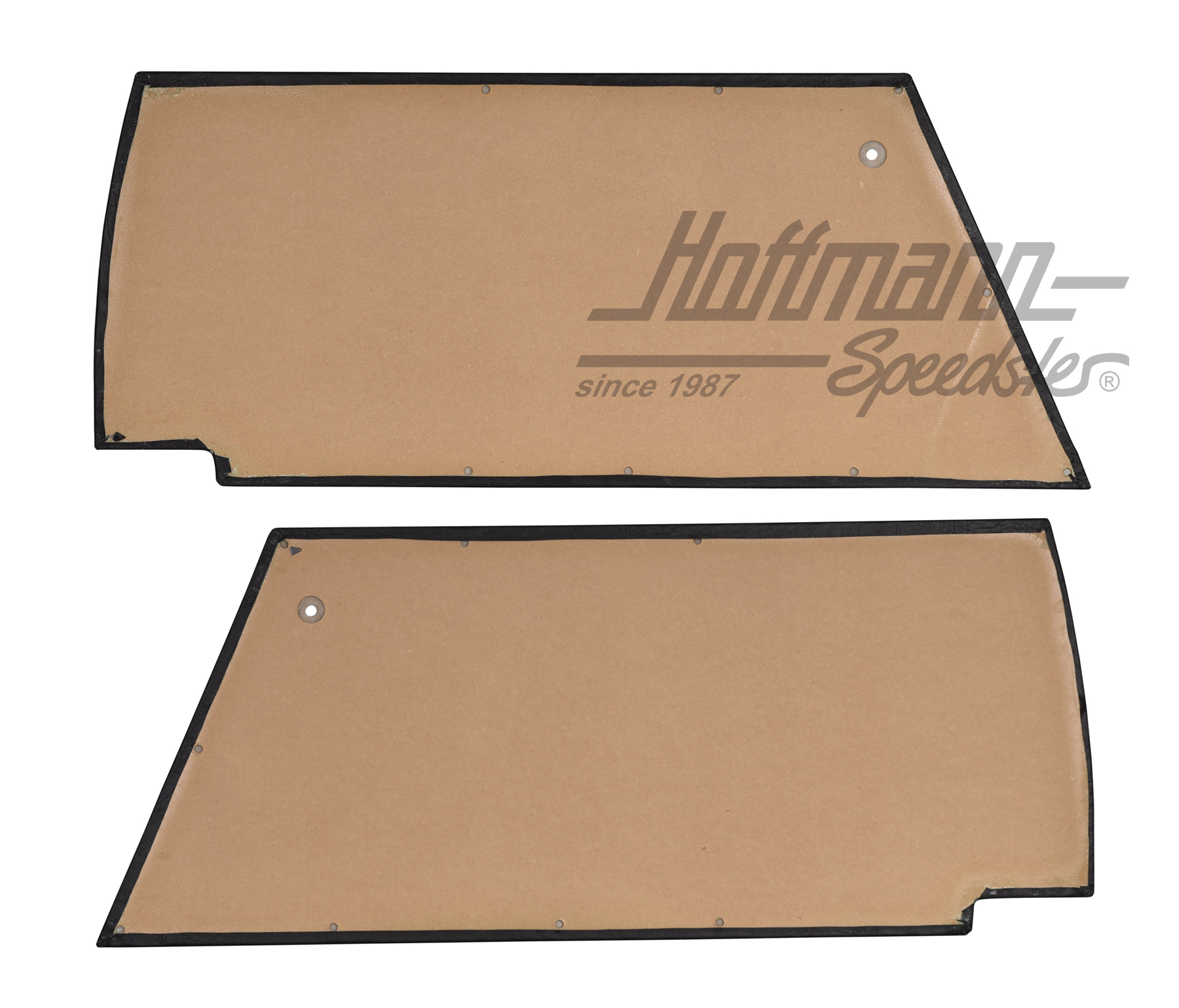 Side panels,
 cargo space, black                                                                   