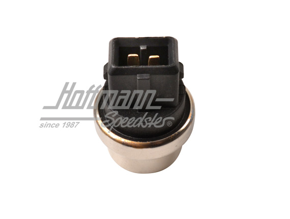 Temperature sensor, two-pole, black                                                                 