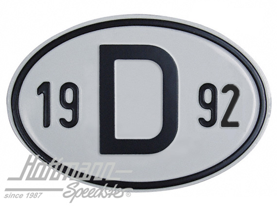 Nationality plate "B", alu, with year 1947 |  | 020-2397-47