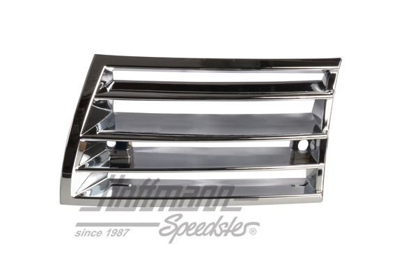 Horn grill, chromed, 911, .69-.73, left (Plast.) | 901 559 431 27 | 510-9514-11