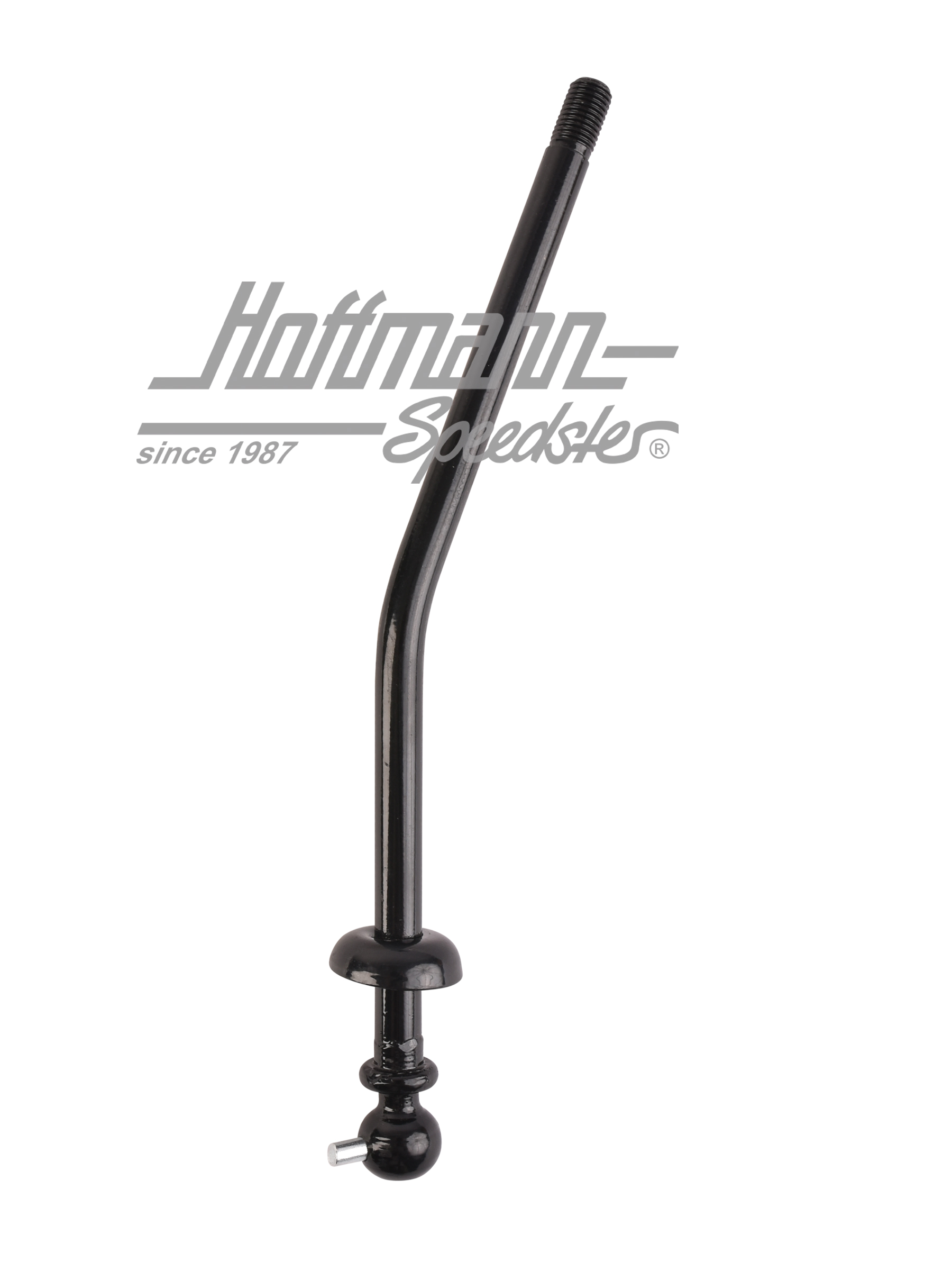 Shift lever, bent, 8.67-, 290mm, black | 111 711 121 G | 020-2013-15
