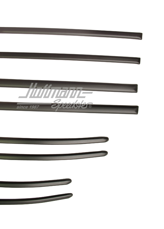 Moulding set, 8-pieces, Golf 1, black | 171 898 111 | 180-1170-10