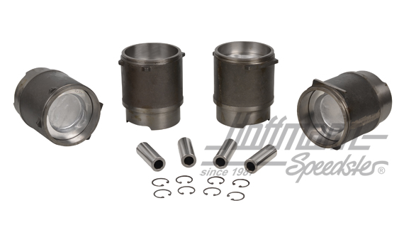Piston + cylinder set, 95.5x69mm, 2.0, SLIP IN | 025 198 075BIG | 307-0602