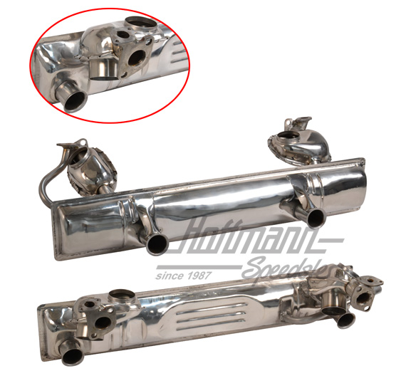 Exhaust, 25KW/34HP, 1.63-, stainless steel | 113 253 053 D/L | 020-3408-10