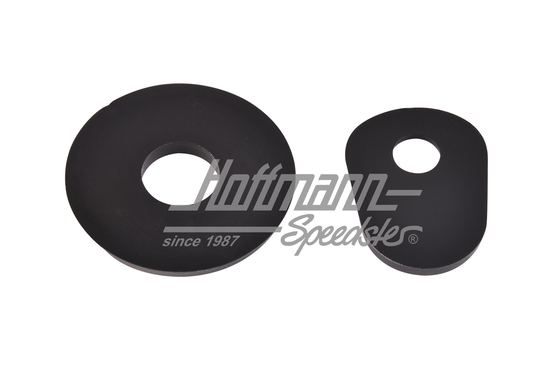 Seals, front hood handle, 3.53-7.67, black                                                          