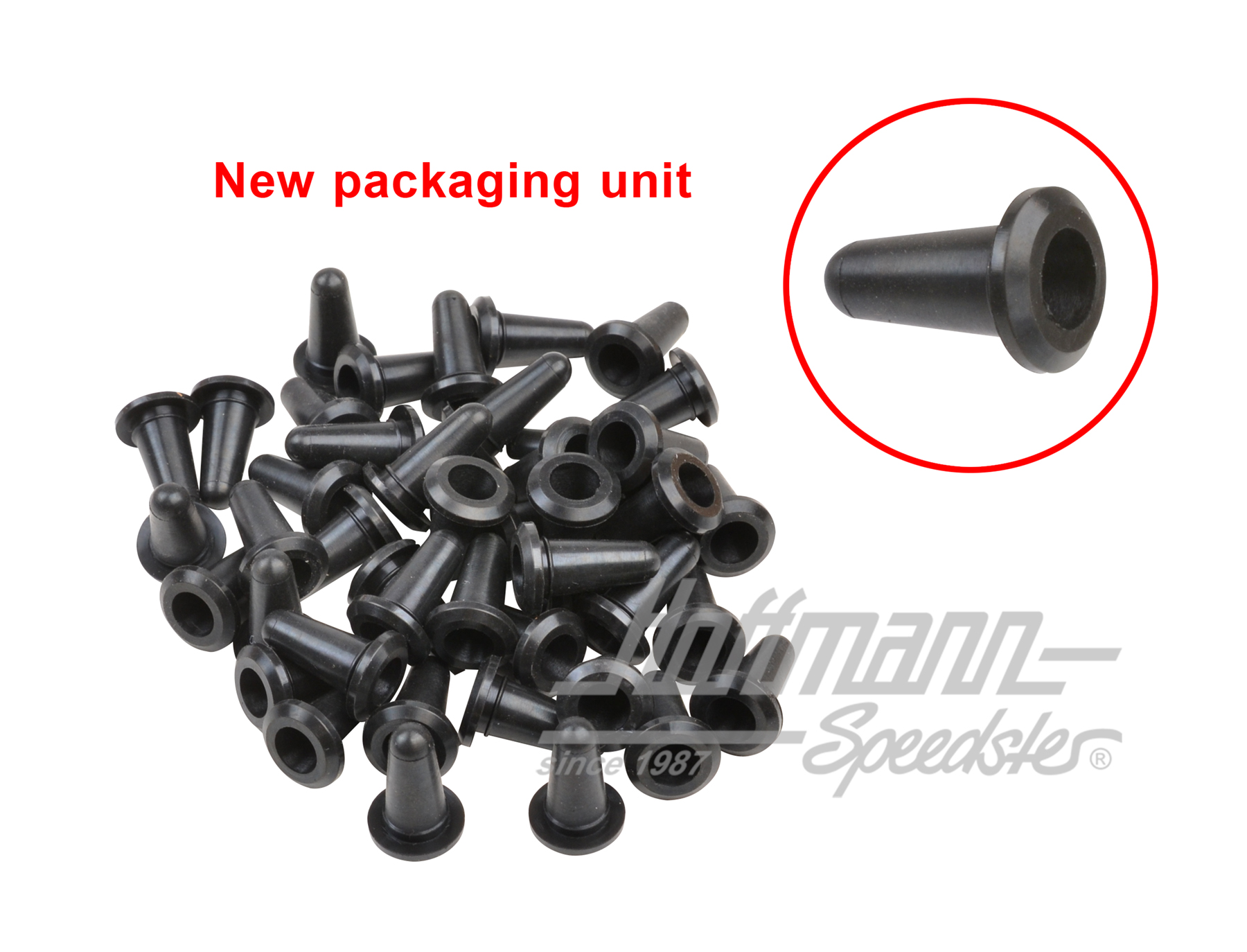 Rubber grommet set, door panel, Bus T2 | 361 867 425 | 020-0014-10