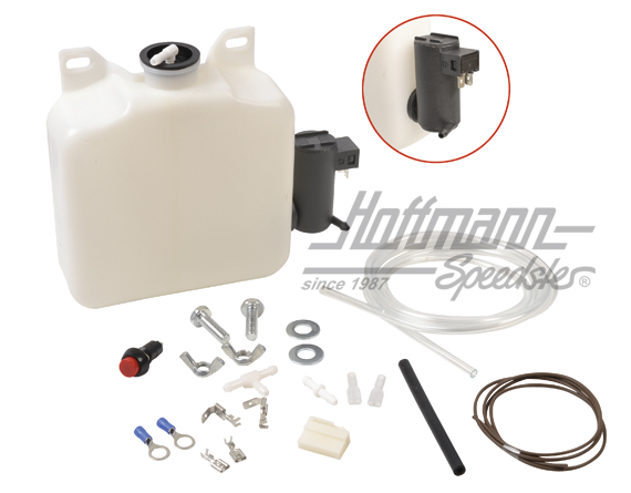 Washer tank, electrical pump 12V, universal | AC 980 001 | 020-4188