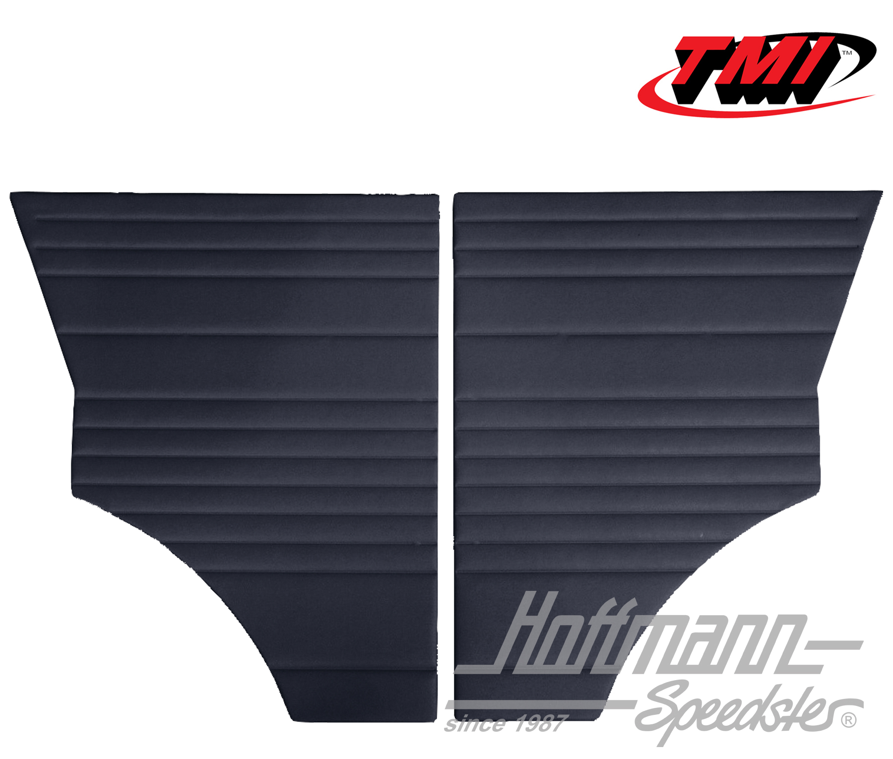 Side panels, rear, 67-79, black | 10-2125-11 | 098-0538-01