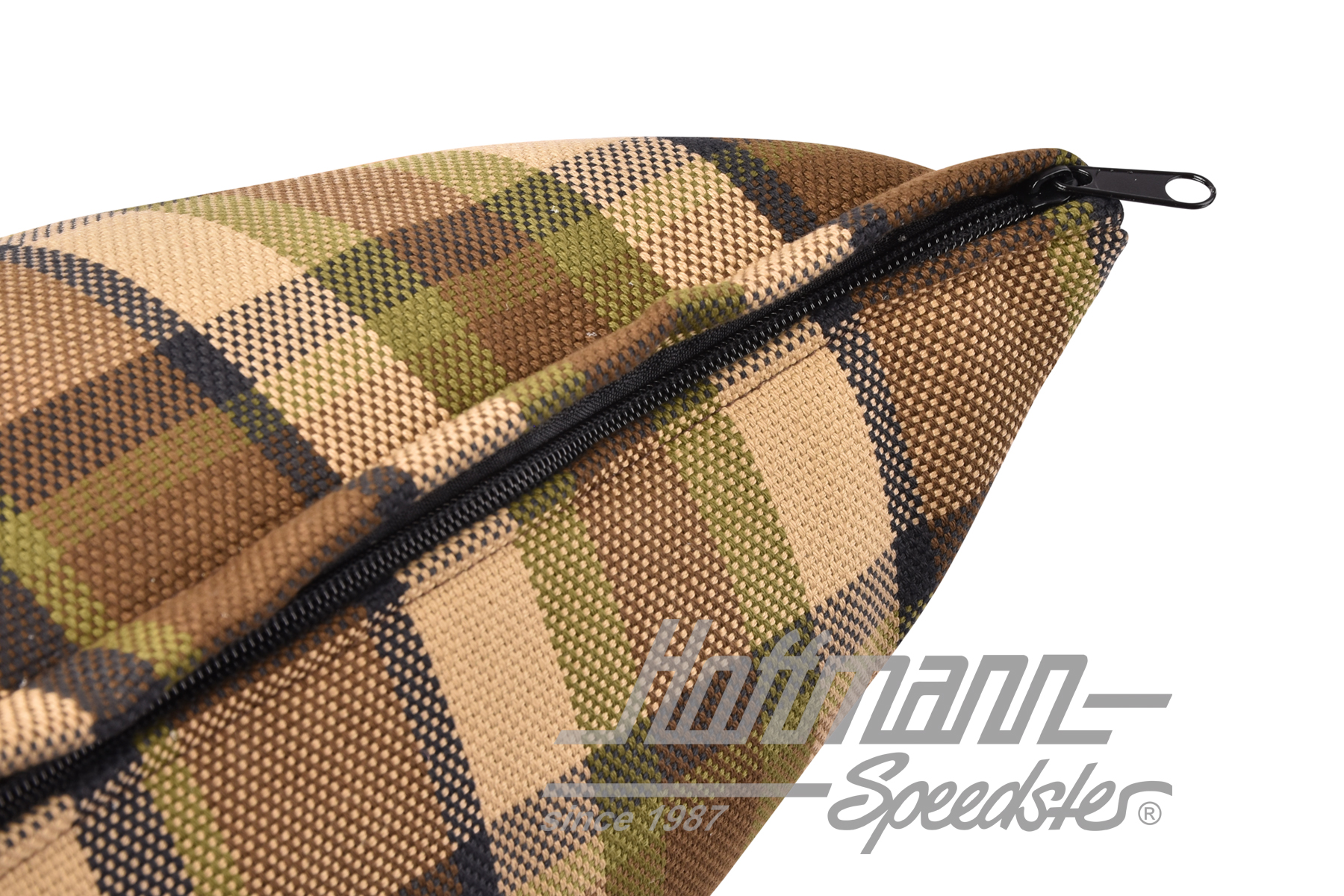 Cushion, Westfalia, brown/beige, 39x39cm                                                            