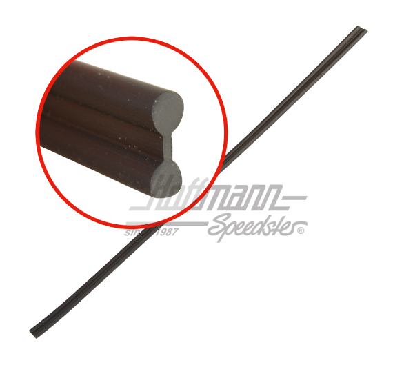 Seal, triangular glass, lower, left/right                                                           