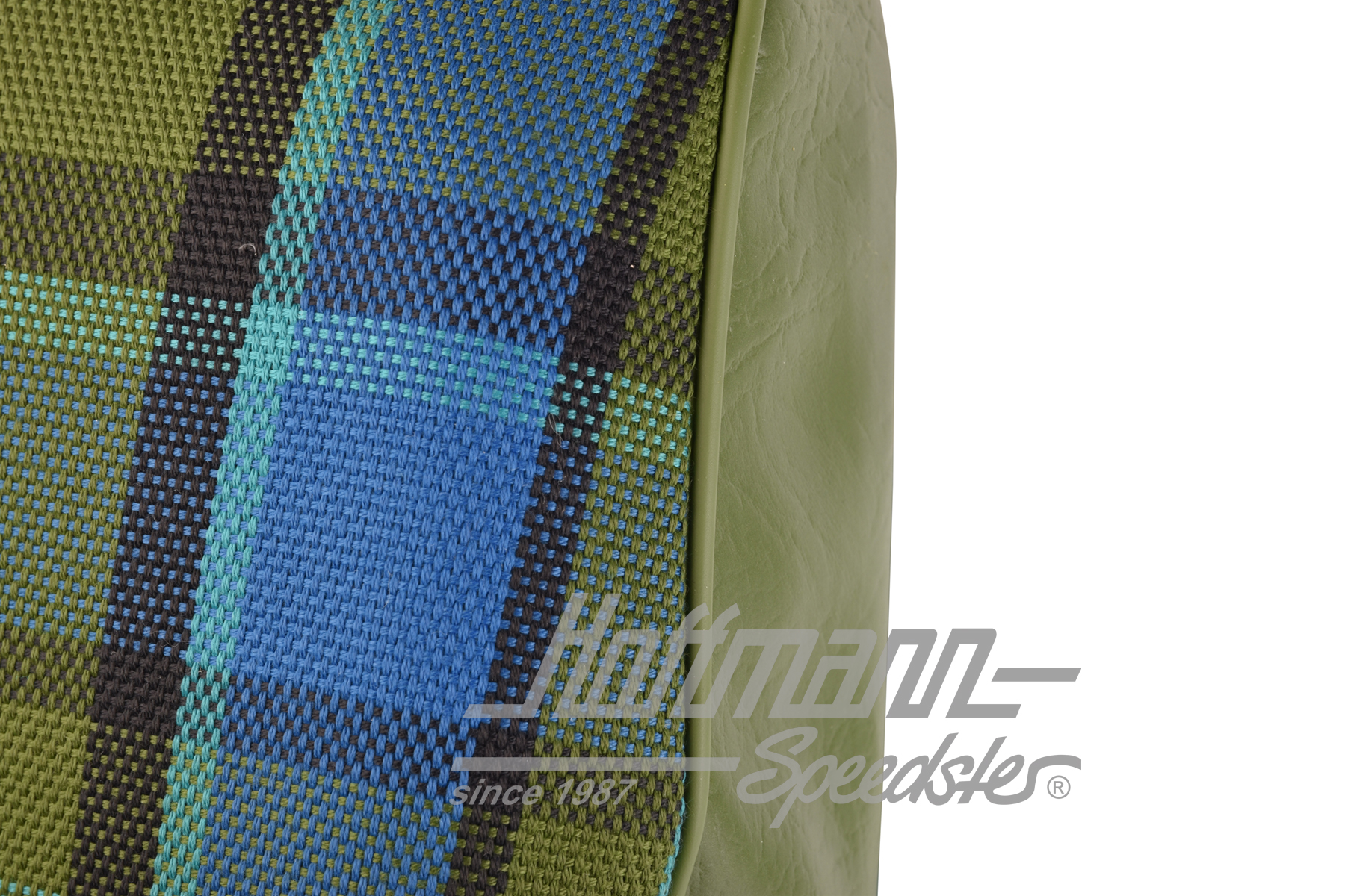 Seat cover, Westfalia, blue/green, 68-74                                                            