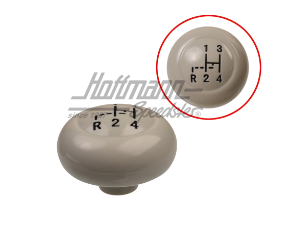 Shift-lever knob, 10mm, shift pattern, grey | 0514-706 | 020-2014-64