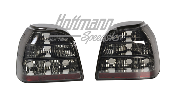Tail lights, Golf 3, black/clear | RVG301B | 219-4802