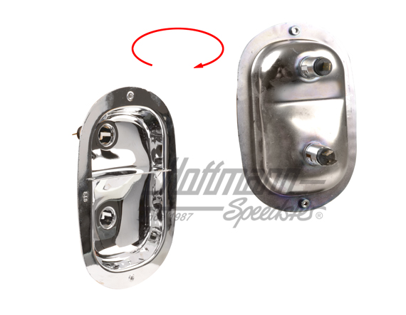 Tail-light housing / reflector, 61-71, EU | 211 945 237 J | 086-1954-24
