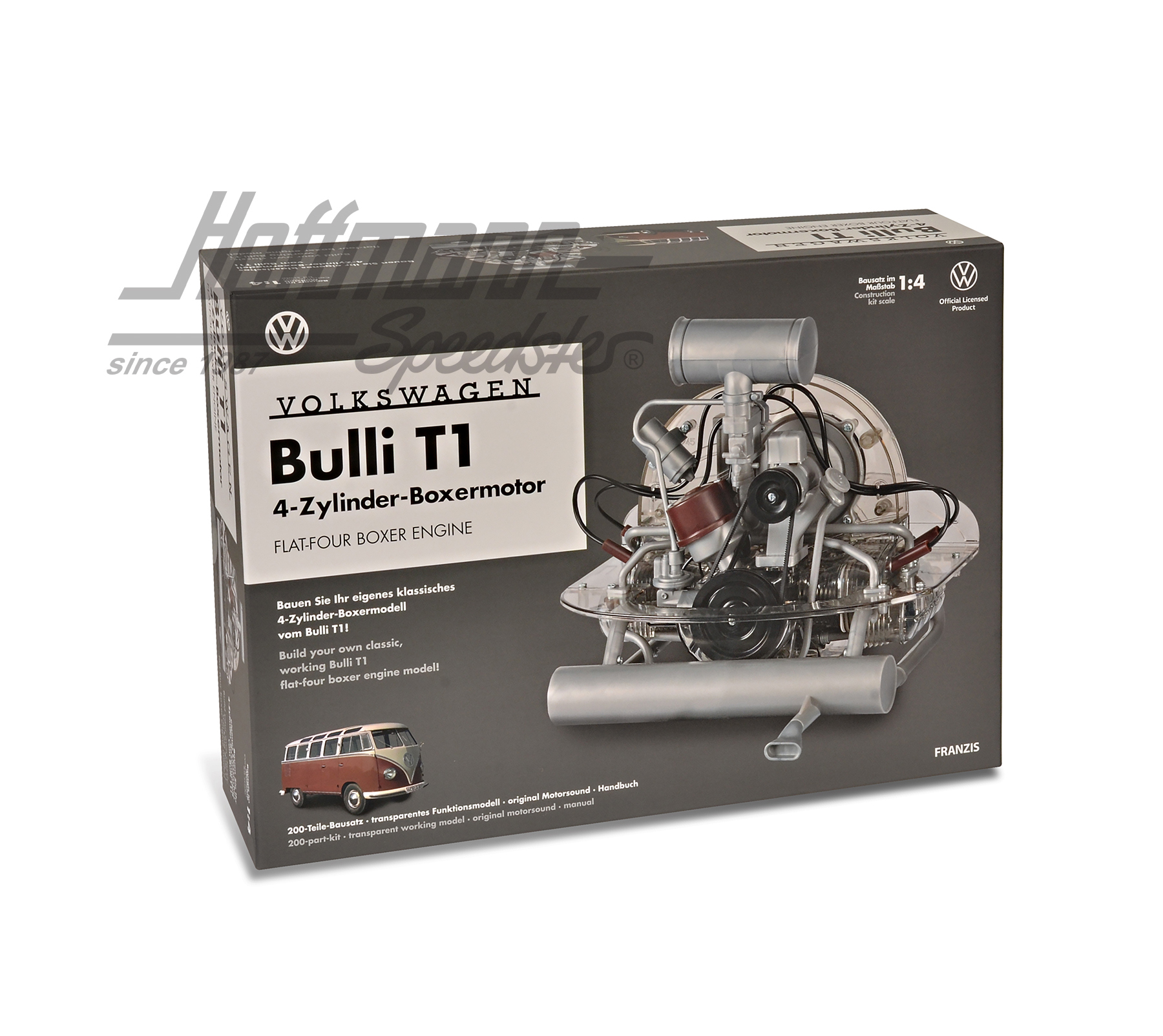 VW Bulli T1 engine, Model kit | 40 19631 67152-3 | 046-1015