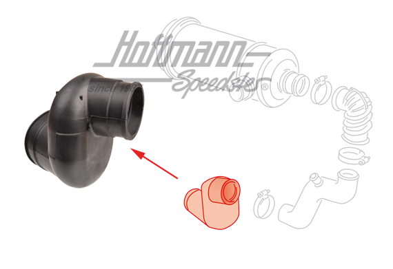 Intake manifold, Bus T3, Diesel, lower | 068129627R | 308-6030