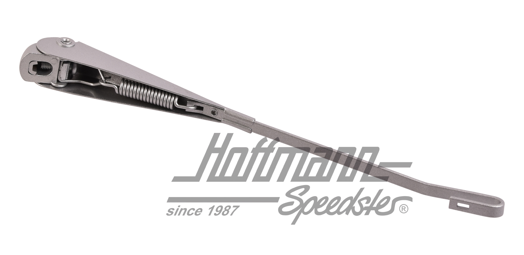 Wiper arm, 8.67-7.69/Economic Beetle, right, silver                                                 