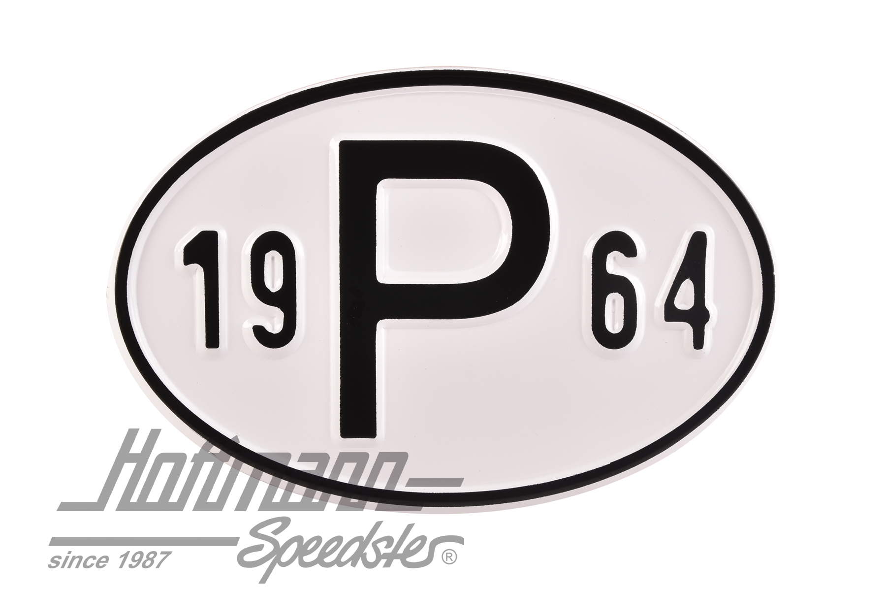 Nationality plate, alu, "P", with year 1964 |  | 020-2405-64