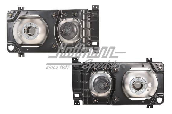 Headlight set, Bus T3, angular                                                                      