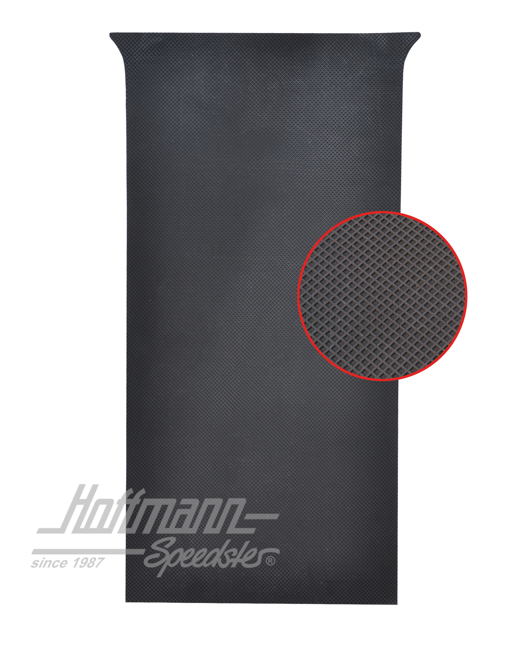 Rubber mat, driver's cab, passageway, -.67 | 261 863 753 A | 098-0000-43