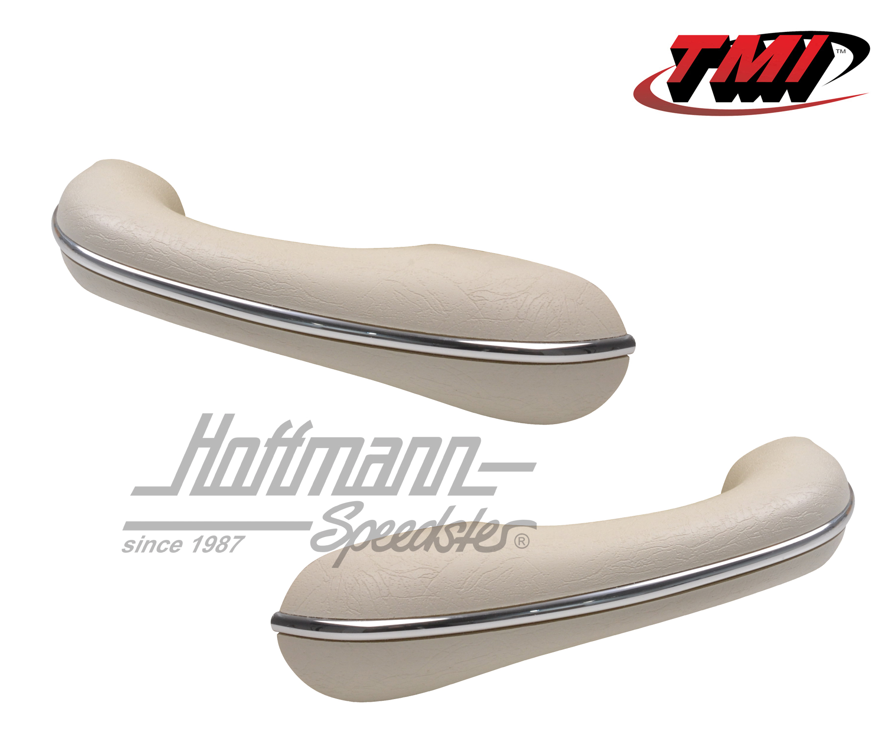 Armrests, 8.54-7.67, white, left/right | 16-1613-20/16-1612-20 | 055-7420