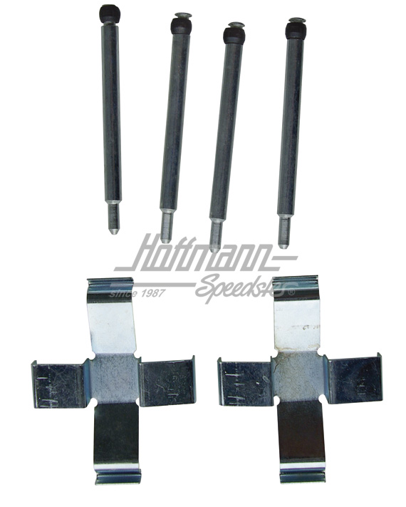 Mounting kit, brake pad set, ATE, 72-86 | 211 609 082 | 090-3122-20