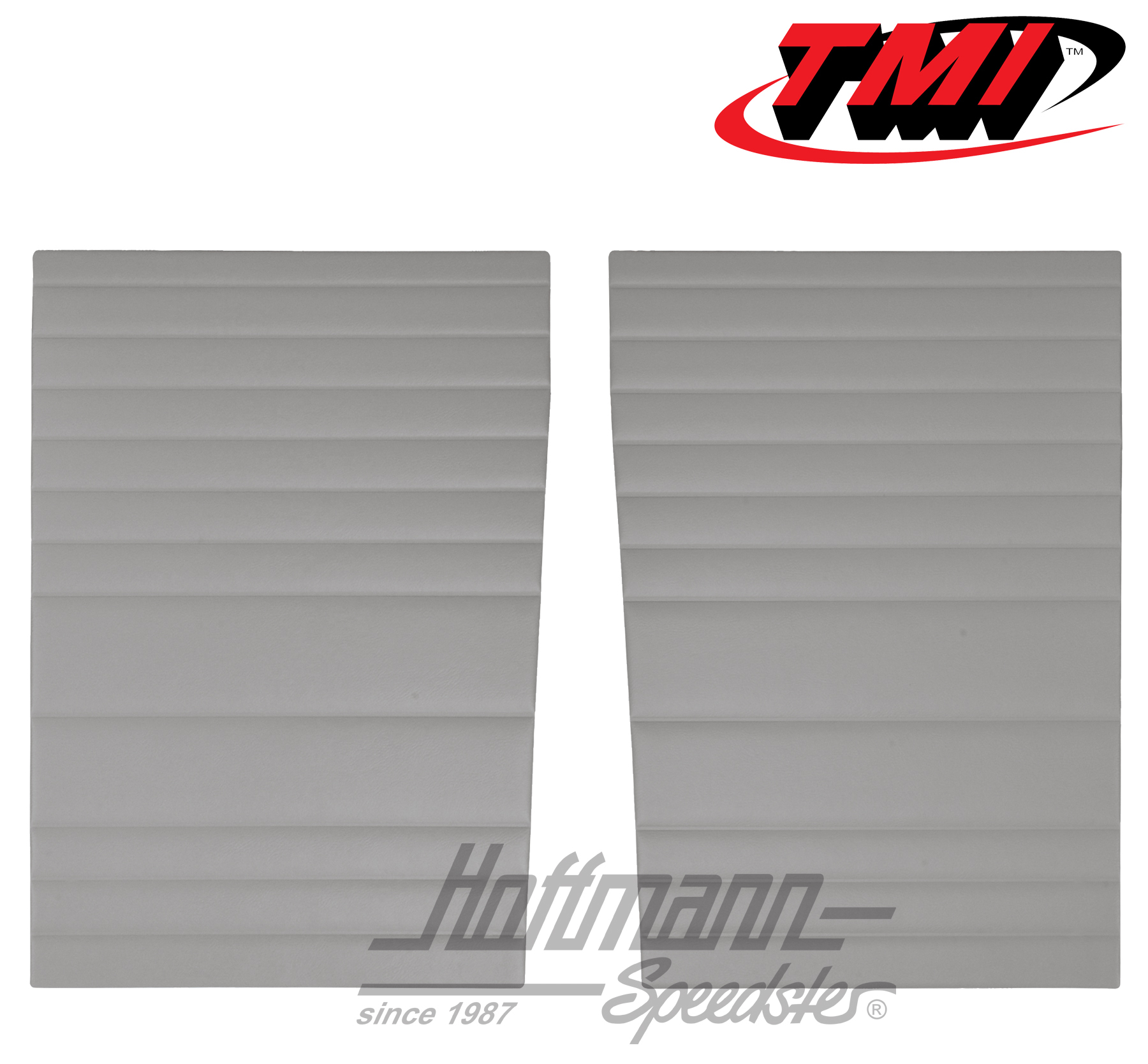 Bench backing panels, 55-67, grey | 10-2136-16 | 098-0588-03