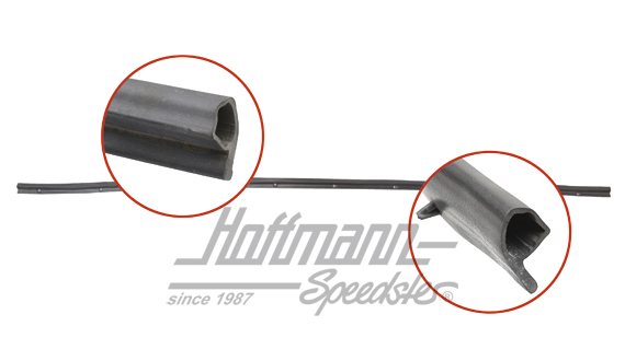 Seal, front hood, front, Golf 2                                                                     