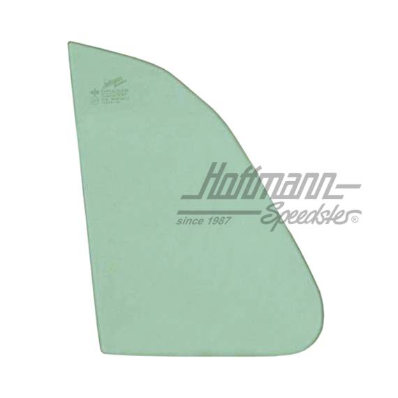 Vent-window glass, Sedan, 8.64-, green | 111 845 251 D | 020-6022