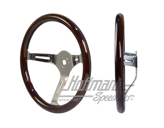 Steering wheel (dark), Empi, 380/31mm | 79-4021-7 | 020-3280-36