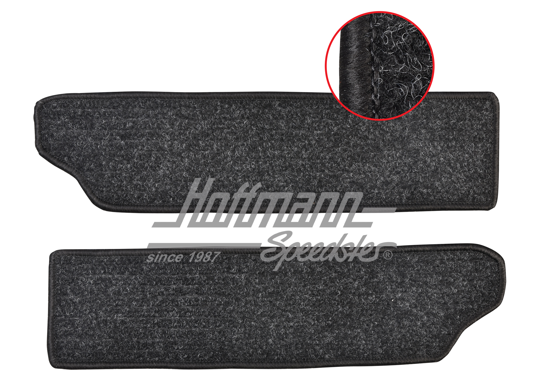 Carpet, step treads, front, Bus T4, anthracite
 |  | 408-9910