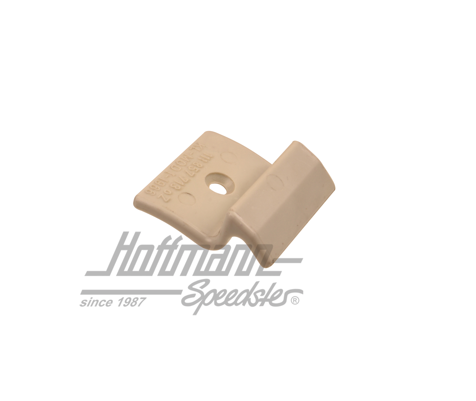 Grid plate, original lap belt, 8.67-7.68                                                            