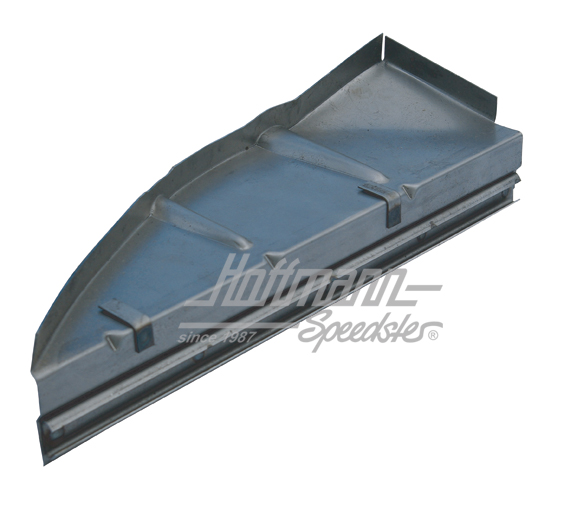 Cover panel, engine compartment, -7.60, left | 111 813 165 | 050-1373-01