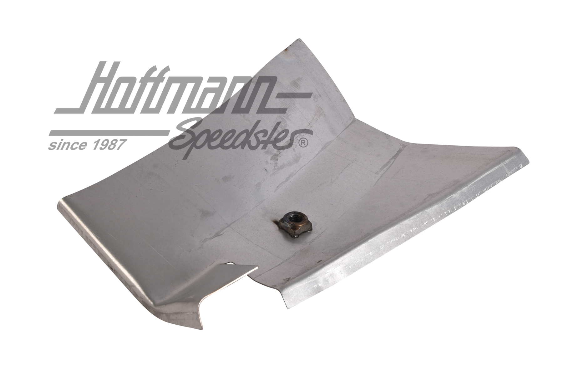 Triangle part with screw edge, front, right                                                         