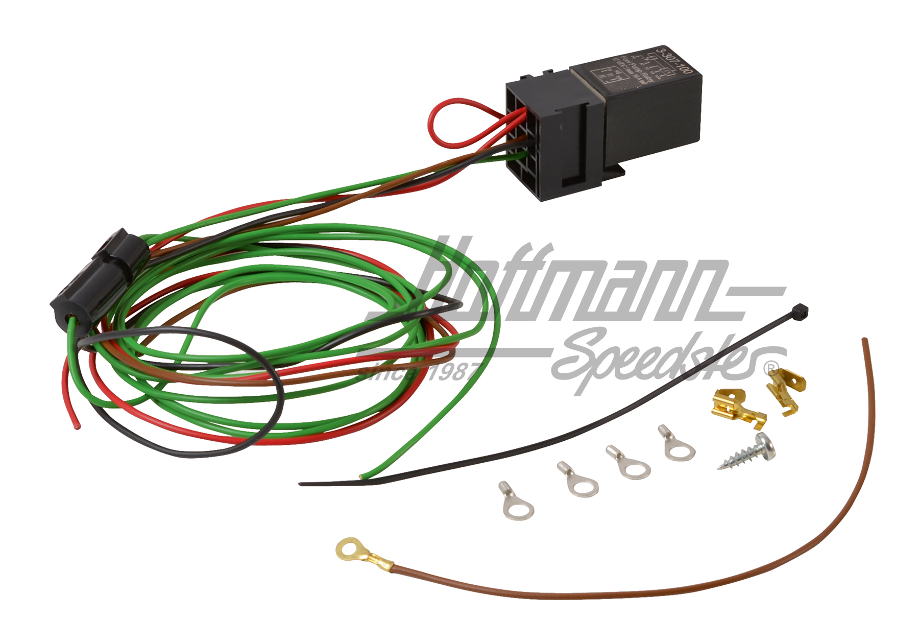 Cutoff relay kit, electric fuel pump, 12 V | 3.307.100  KIT | 010-1306