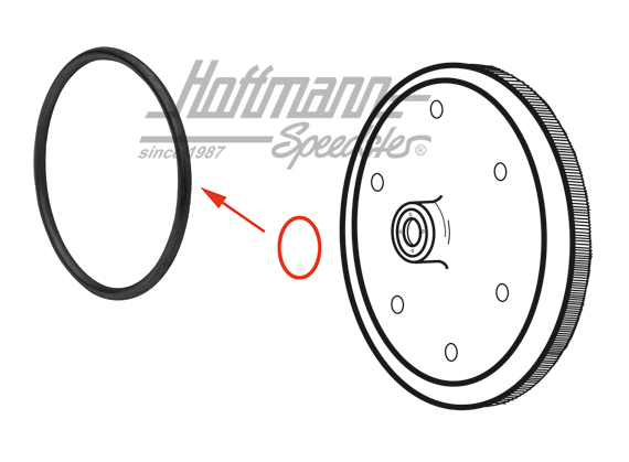 Sealing ring, flywheel | 311 105 295 A | 010-1008