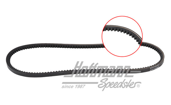 V-belt, generator, 10 x 865 mm | 027 903 137 A | 190-0025