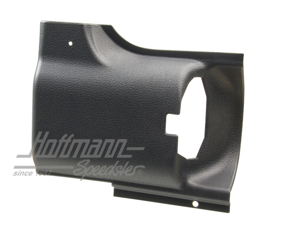Cover, sliding door, front, black, right | 221 843 698 B | 097-1035-25