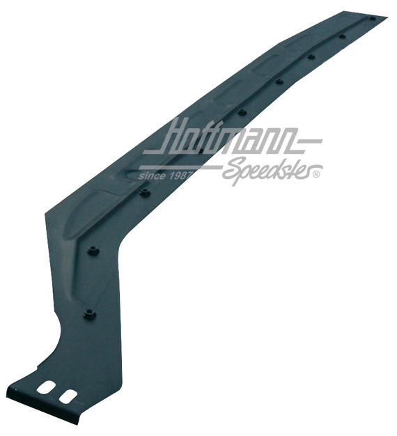 Bottom plate, heater channel, with fixing edge, 02/03, right | 111 801 172 D | 050-1464