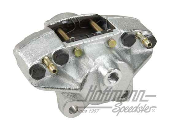 Brake caliper, Type 1, VARGA, with brake shoes, right | 113 615 107 | 020-4038