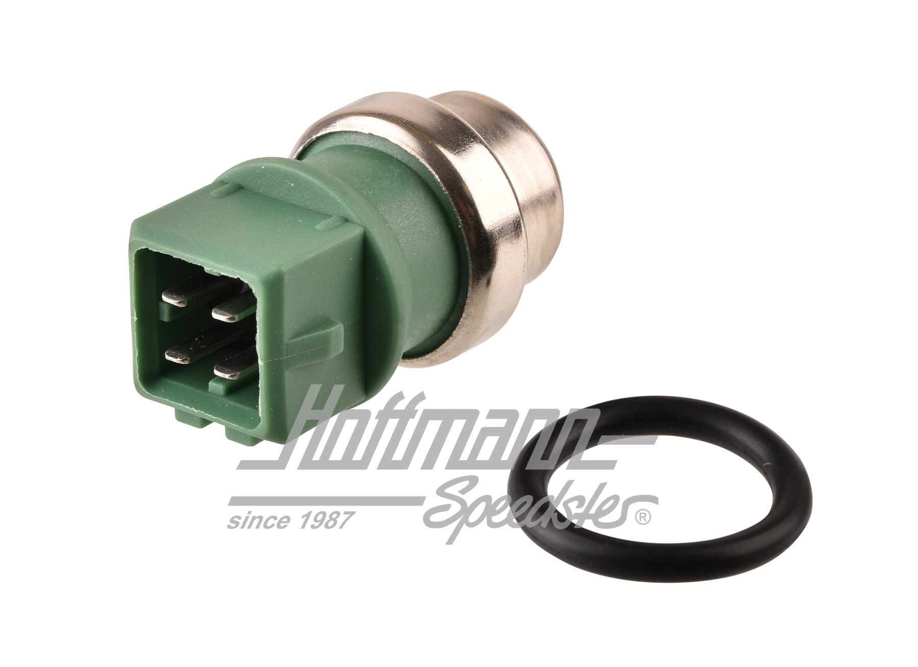 Temperature switch, 4-pole, green                                                                   